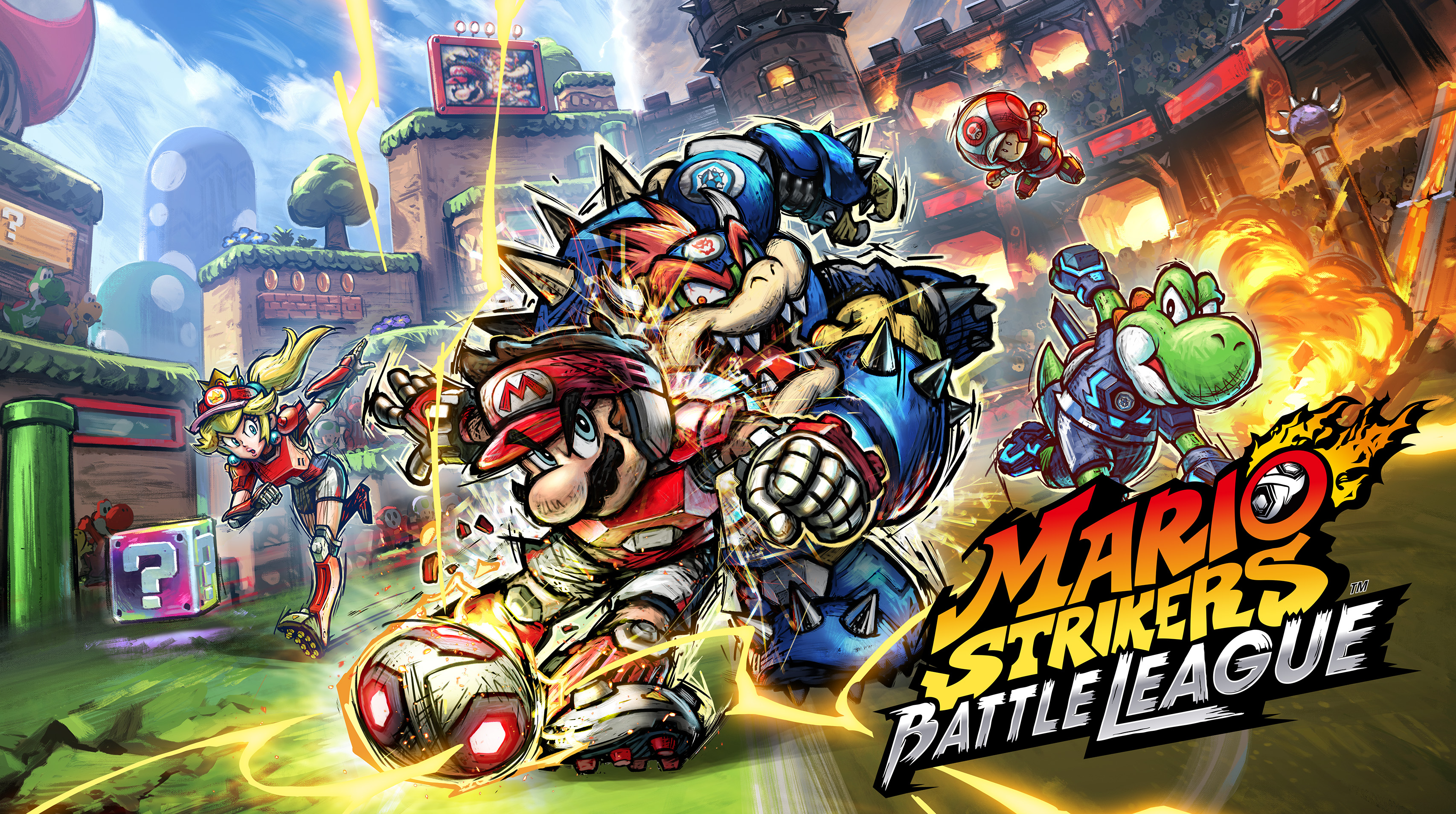 Обложка Mario Strikers: Battle League