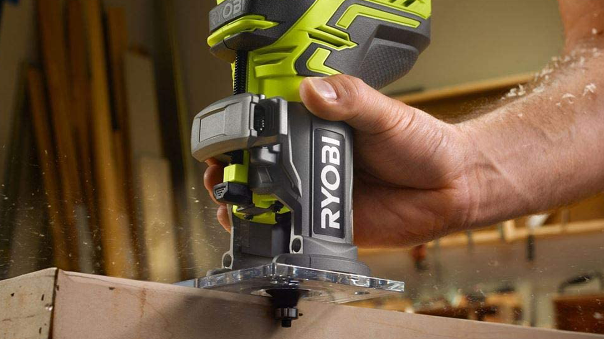 Ryobi 18V Trim Router Обзор