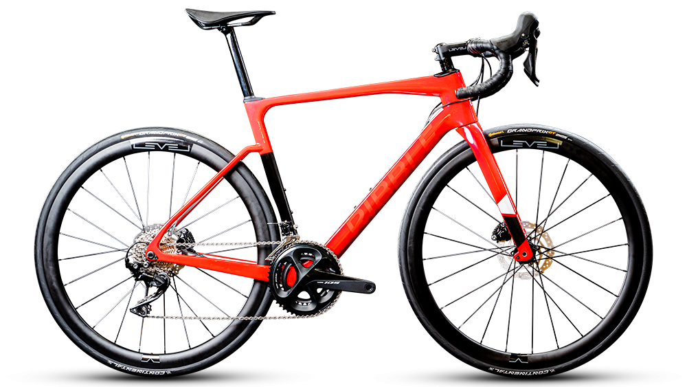 Ribble Endurance SL Disc 105 на белом фоне