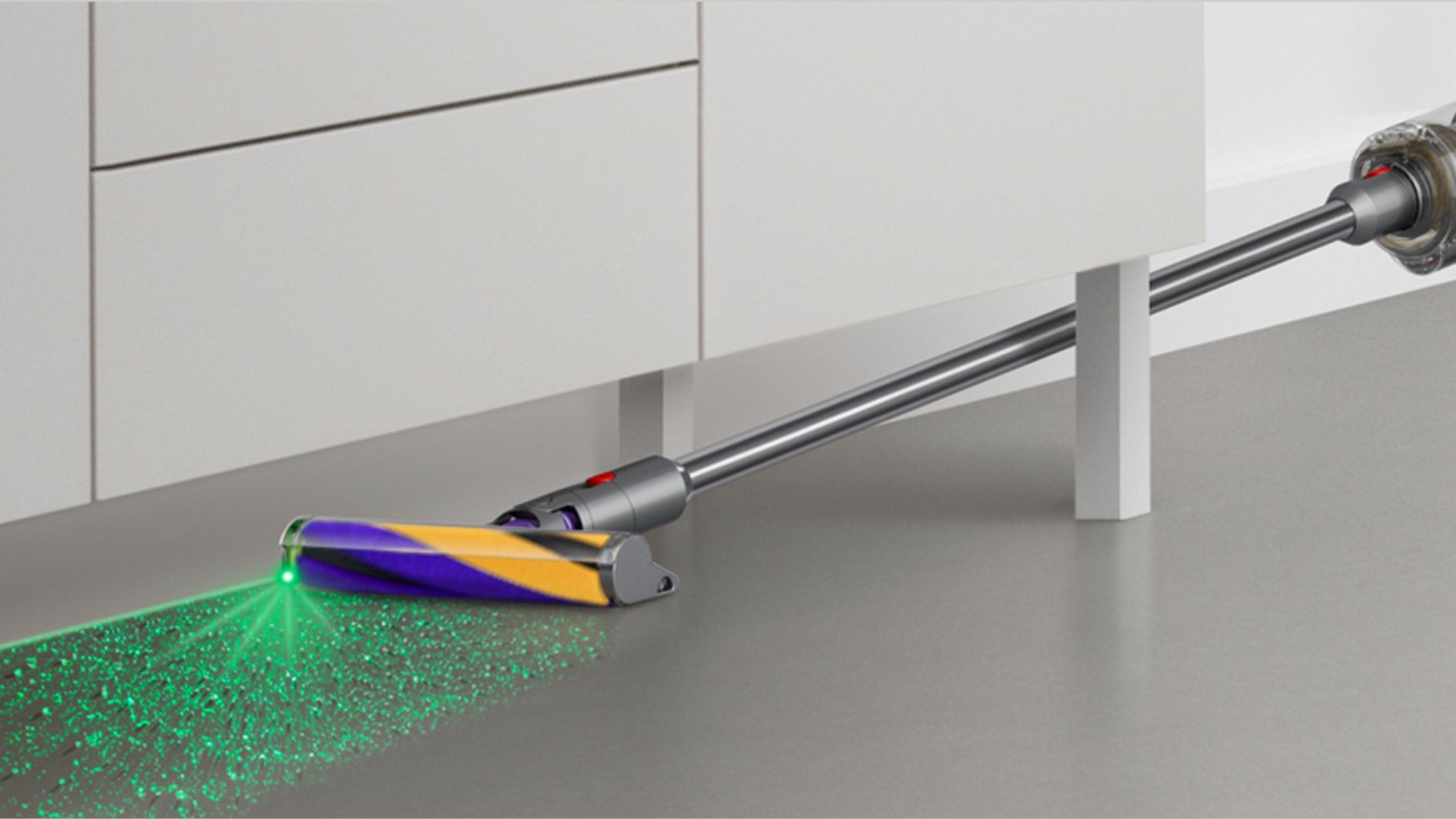 Dyson V12 Detect Slim с инструментом Laser Slim Fluffy