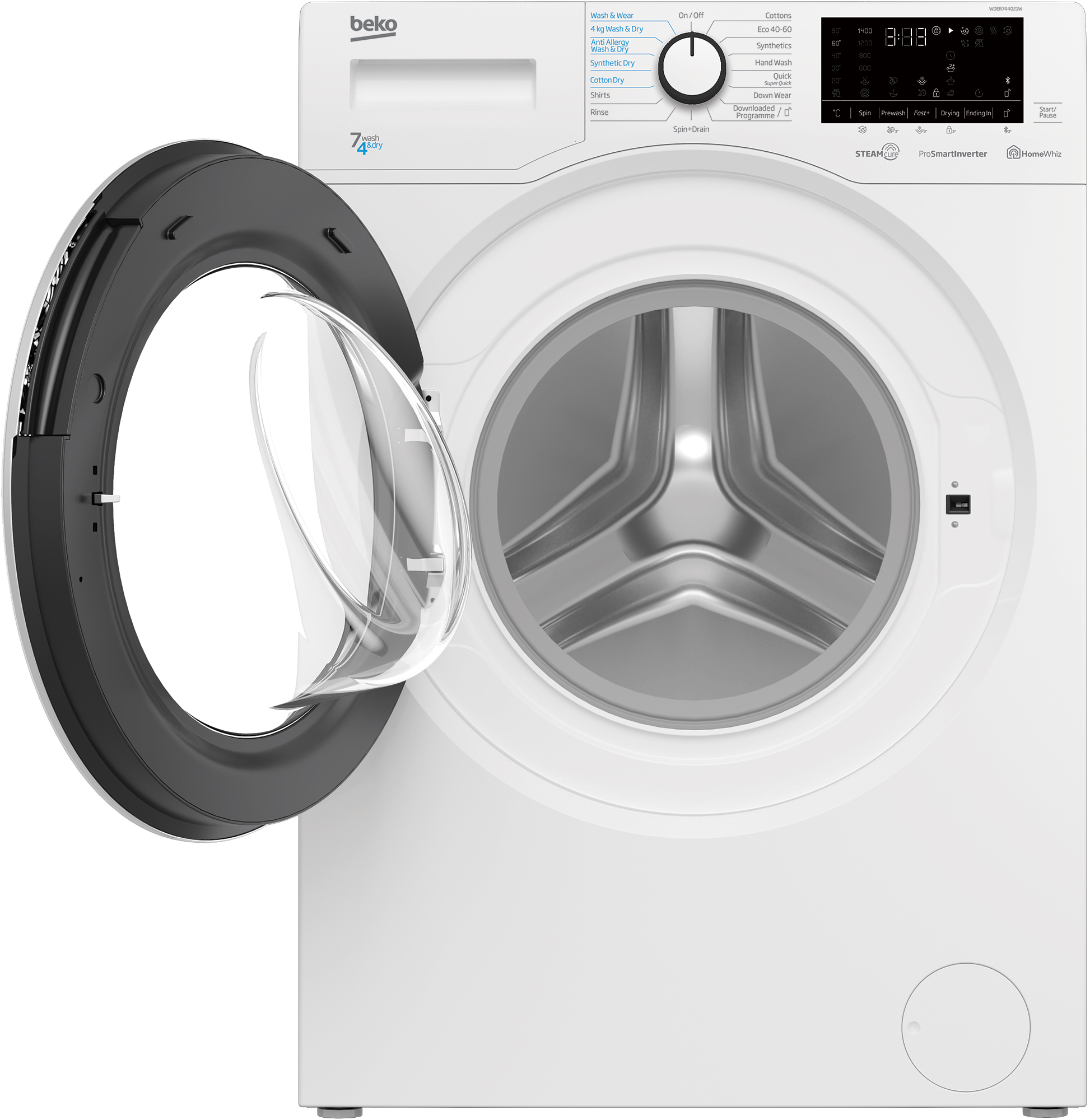 Стиральная машина Beko WDER7440421 с сушкой