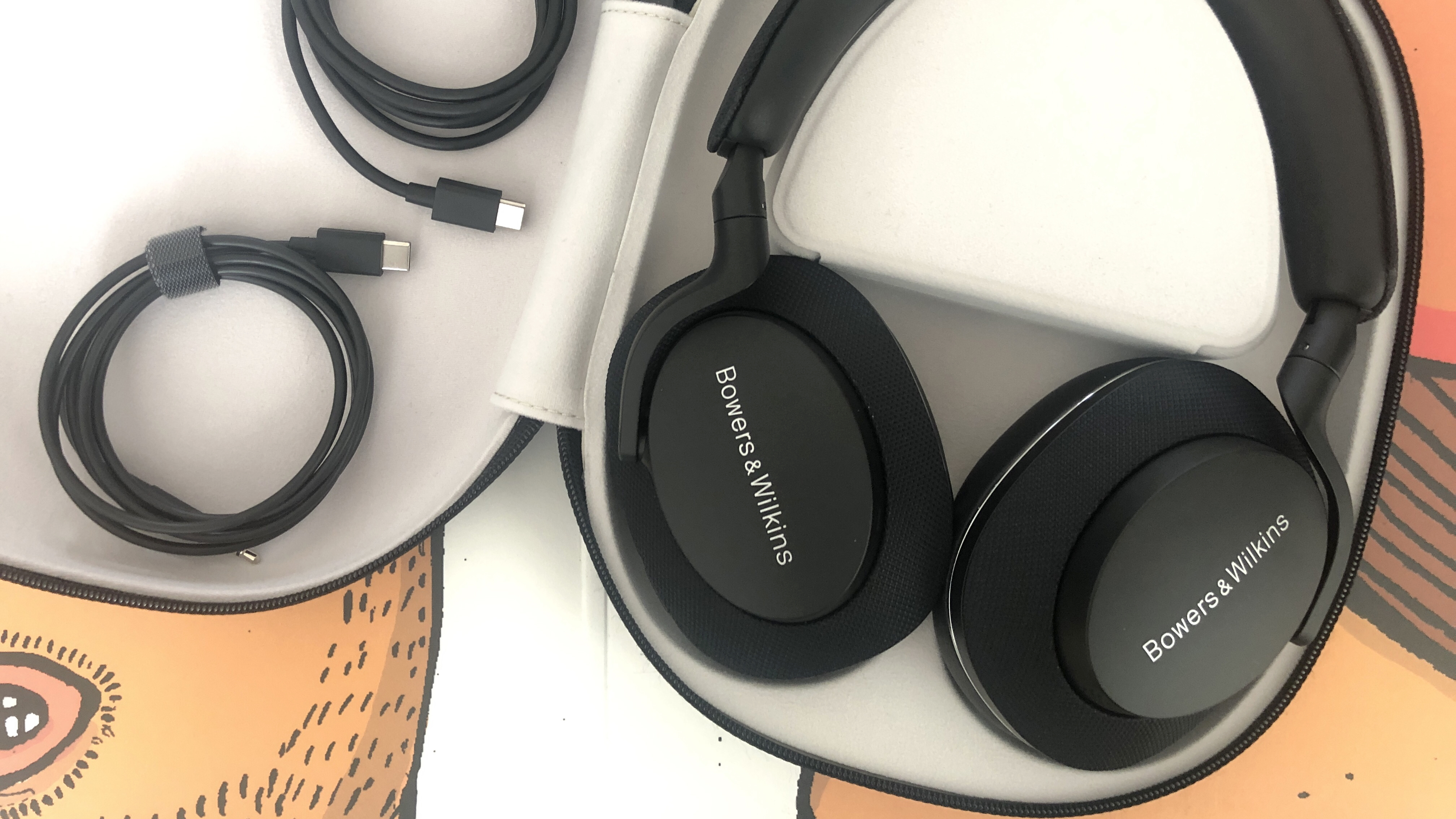 Bowers & Wilkins PX7 S2 в сине-золотом цвете