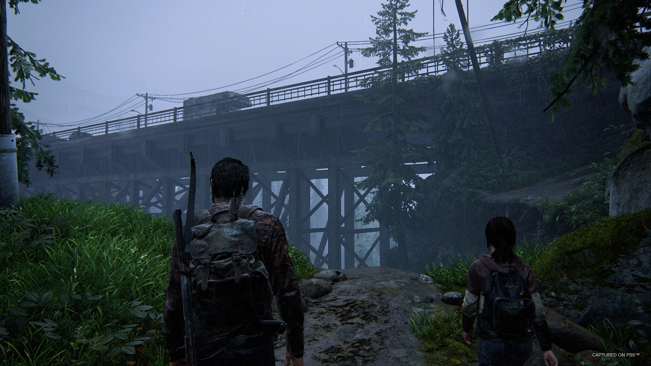 Джоэл и Элли в The Last of Us Part I