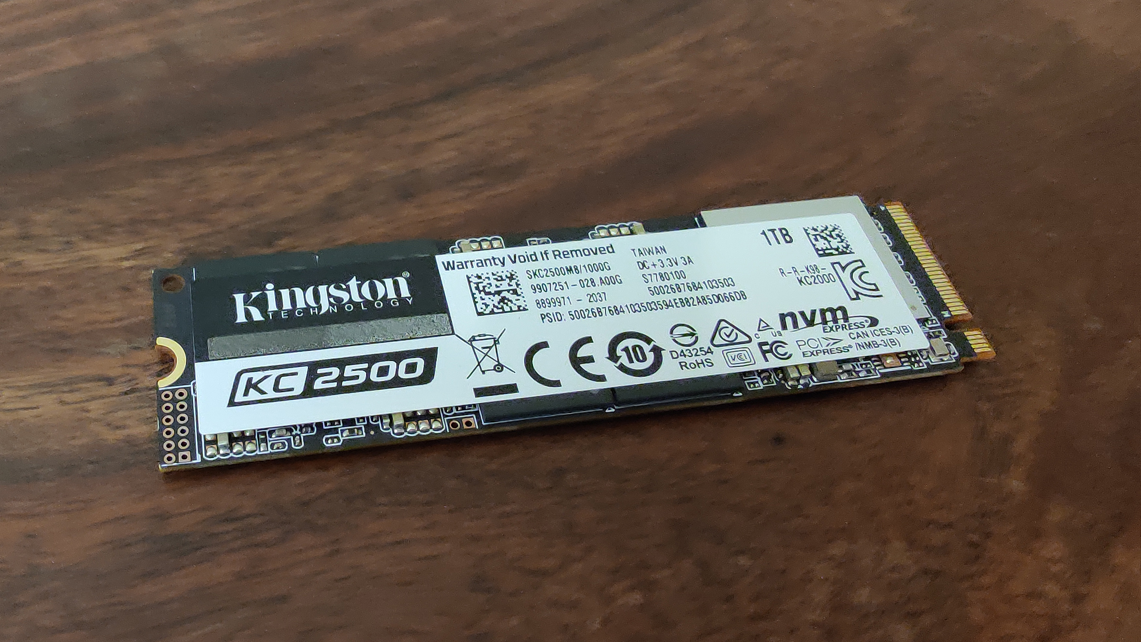 Обзор твердотельного накопителя Kingston KC2500 M.2 NVMe