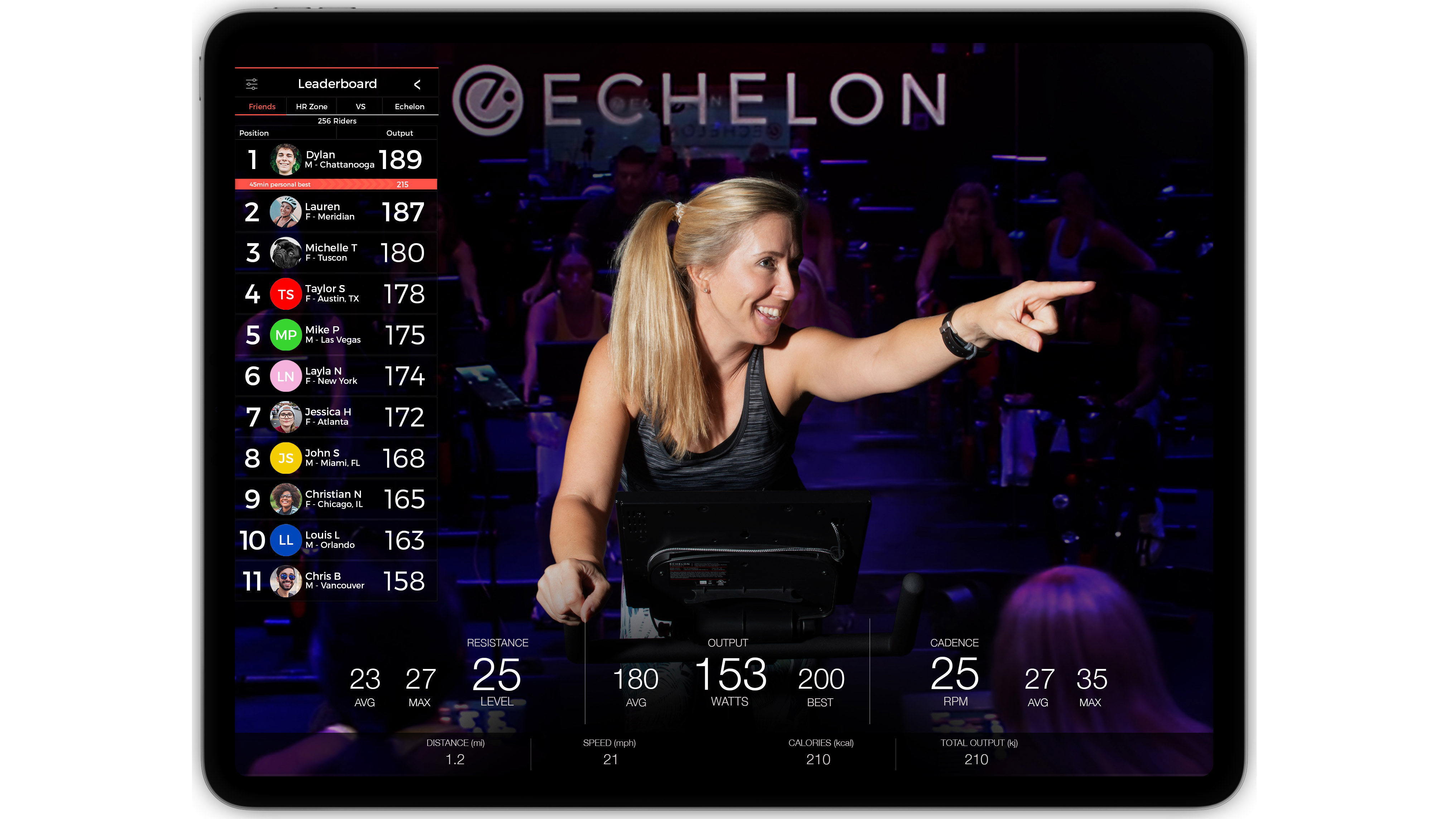 Обзор Echelon Smart Connect EX3: взгляд на планшетное приложение Echelon