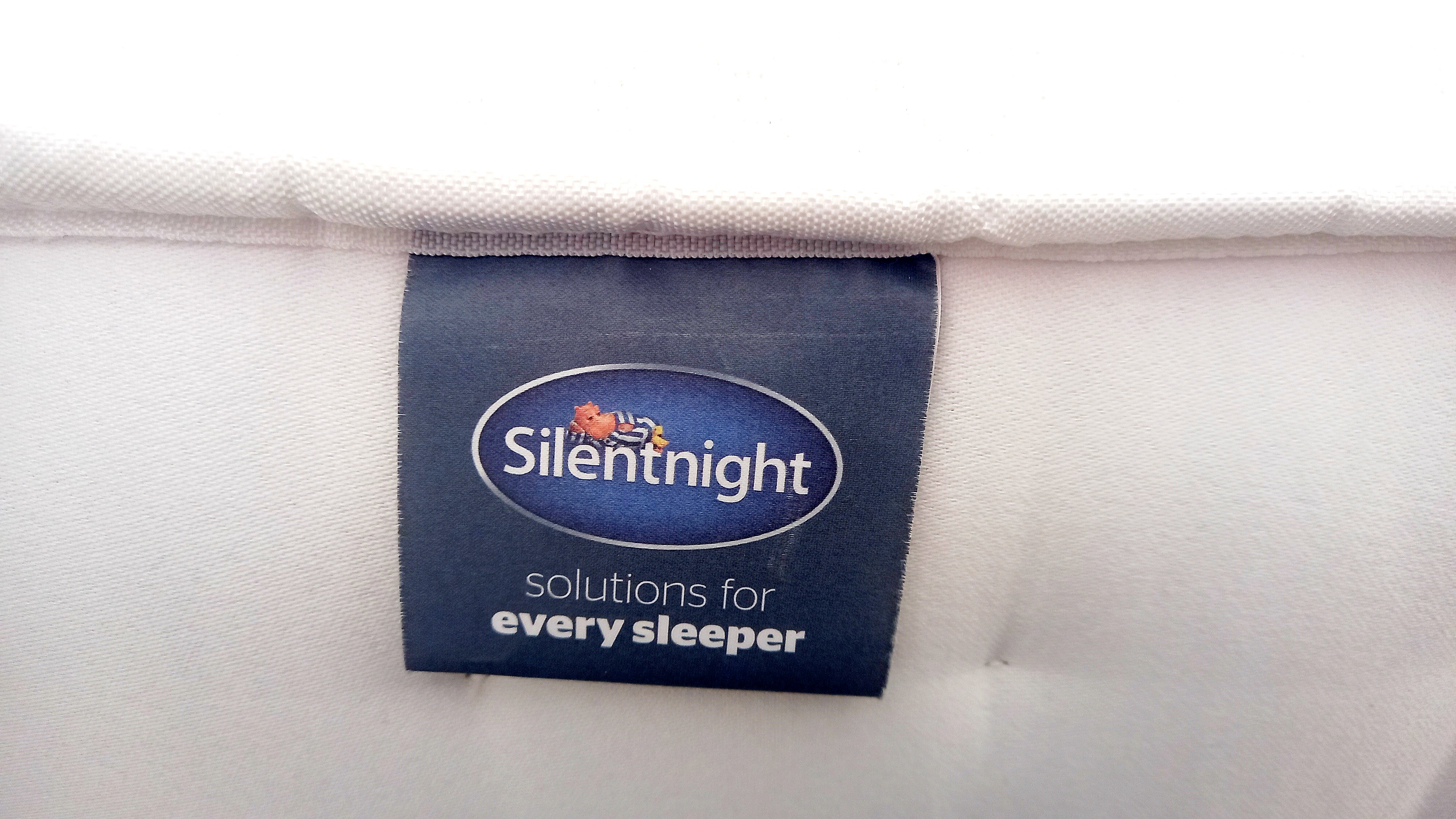 Этикетка на матрасе Silentnight Geltex Pocket 3000