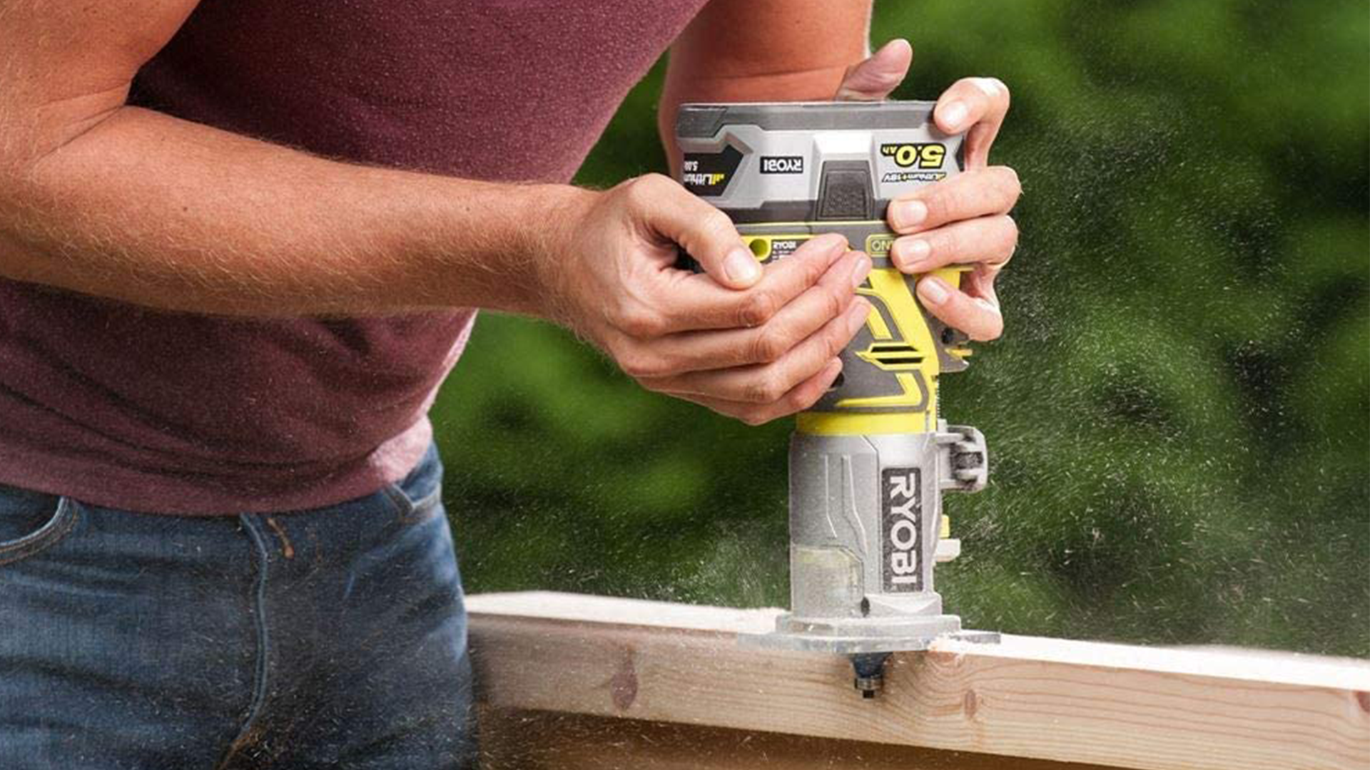 Ryobi 18V Trim Router Обзор