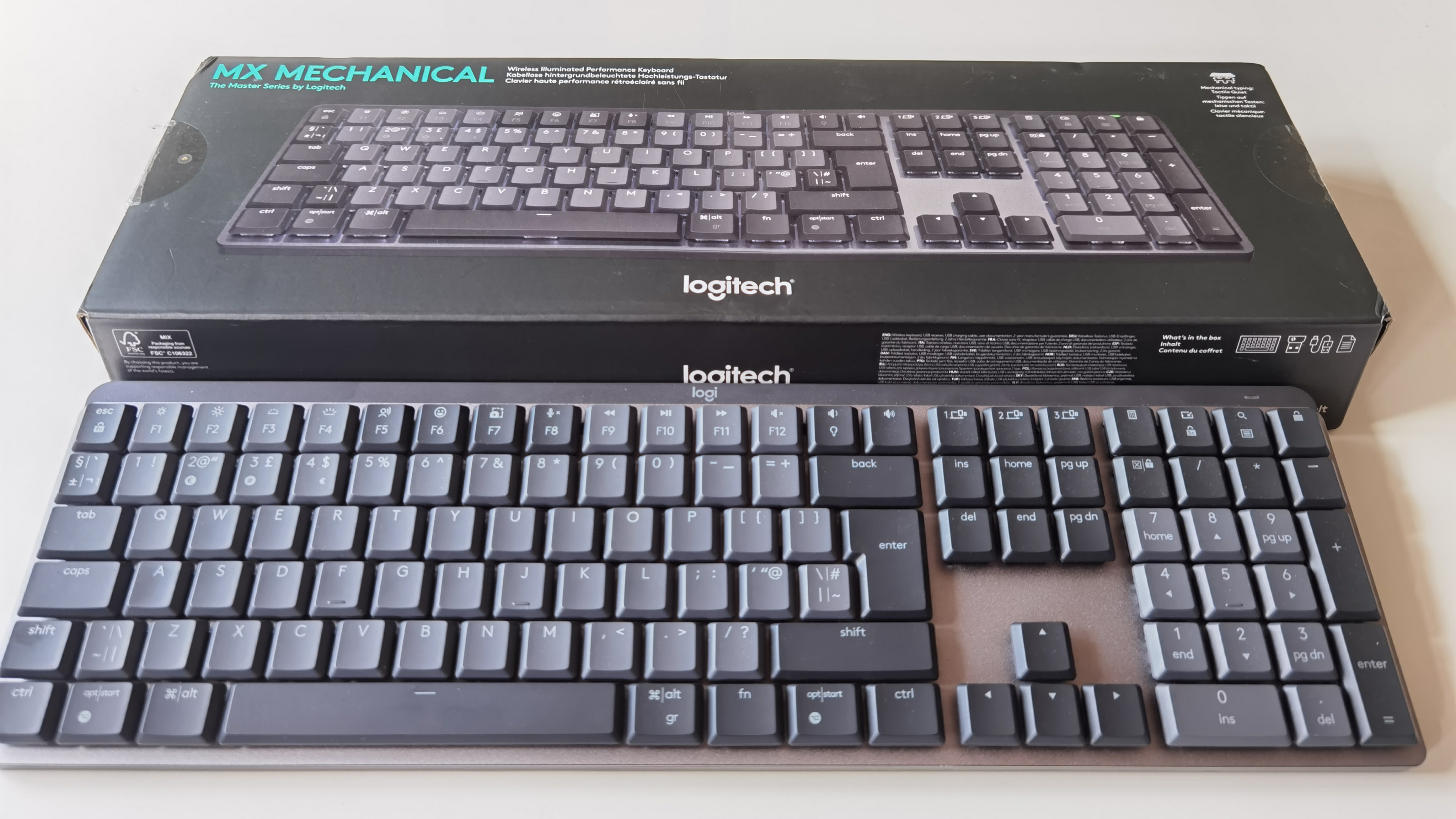 Обзор механической клавиатуры Logitech MX