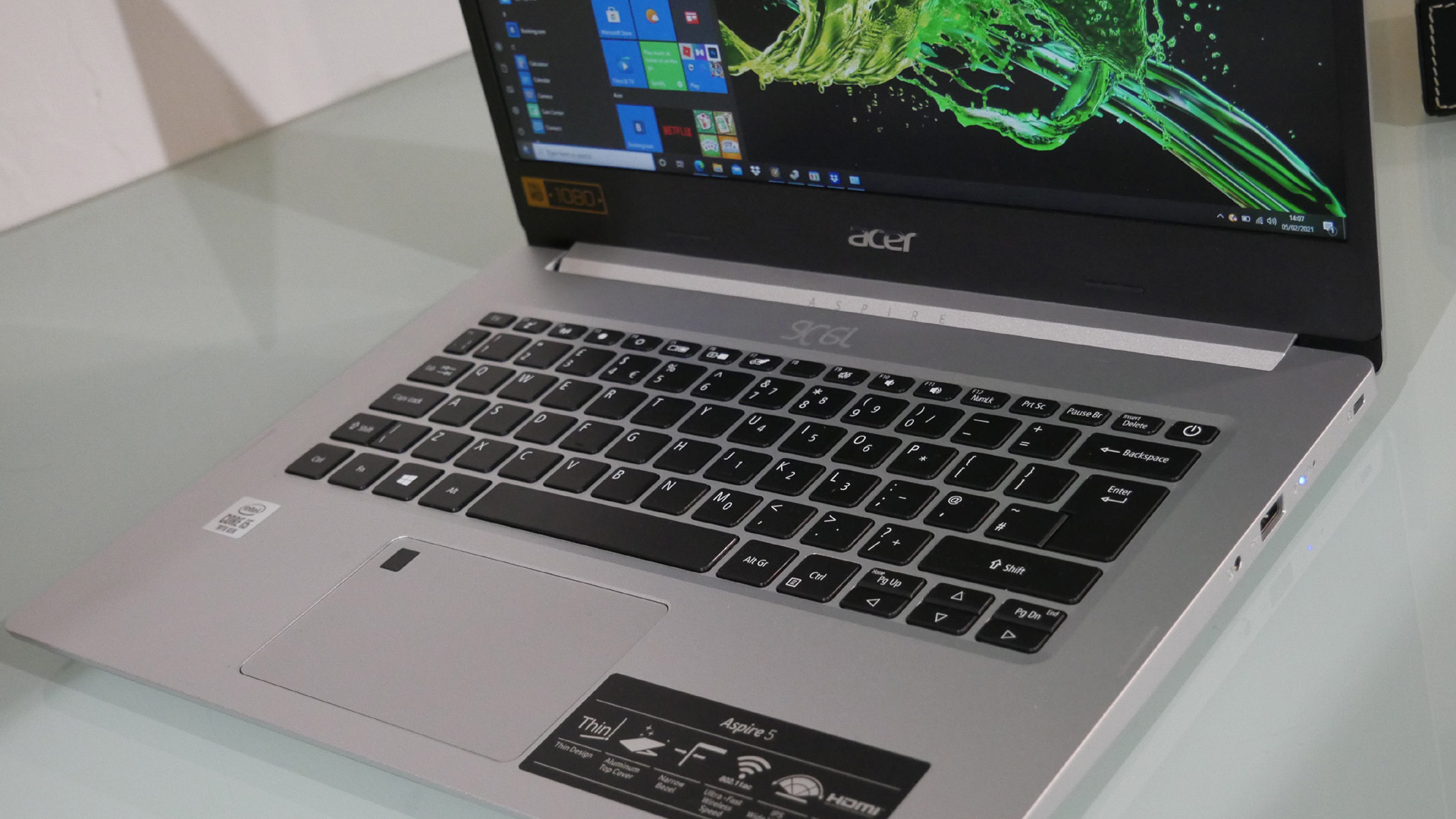 Клавиатура и трекпад Acer Aspire 5