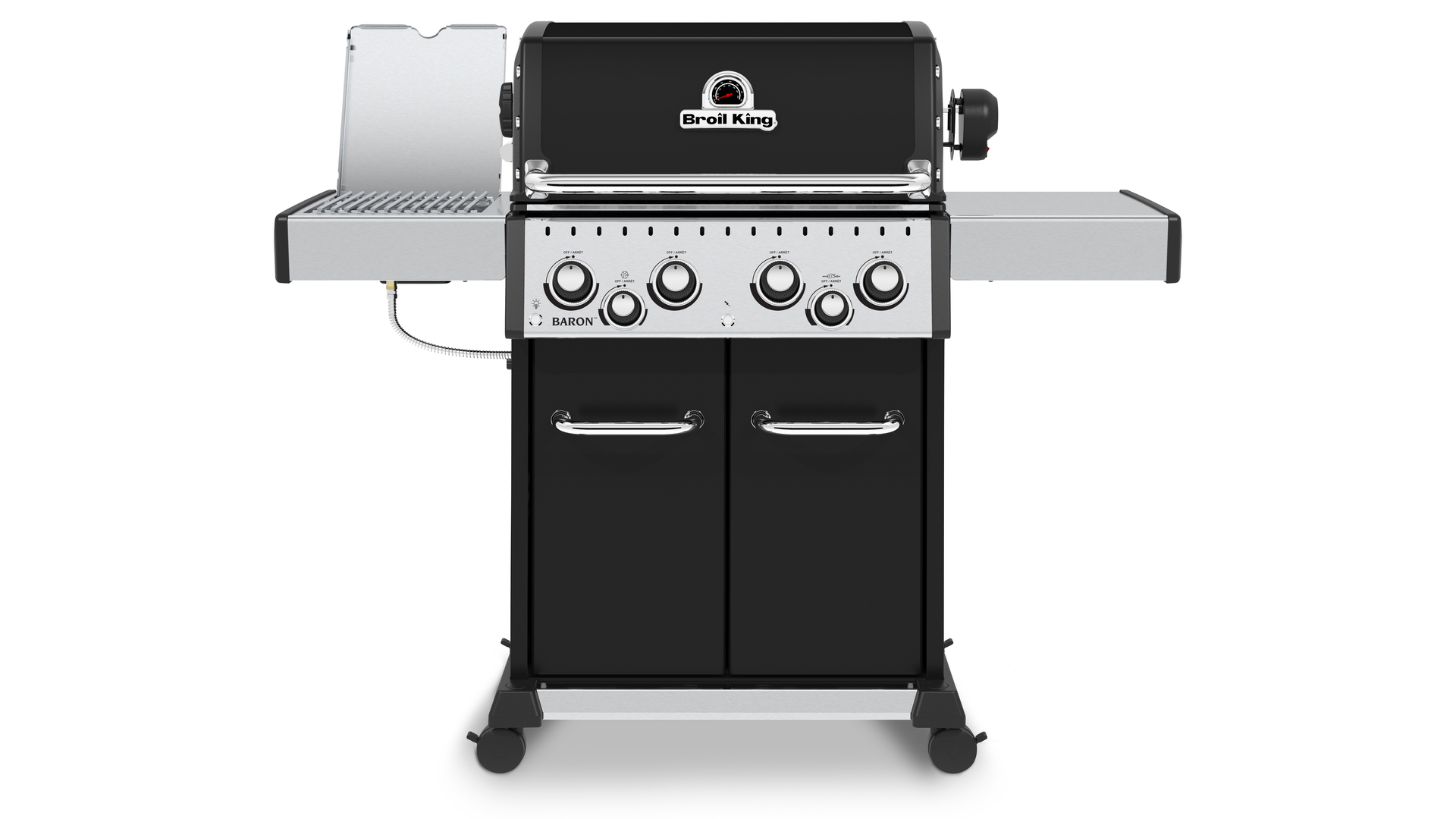 Broil King Baron 490 IR на белом фоне