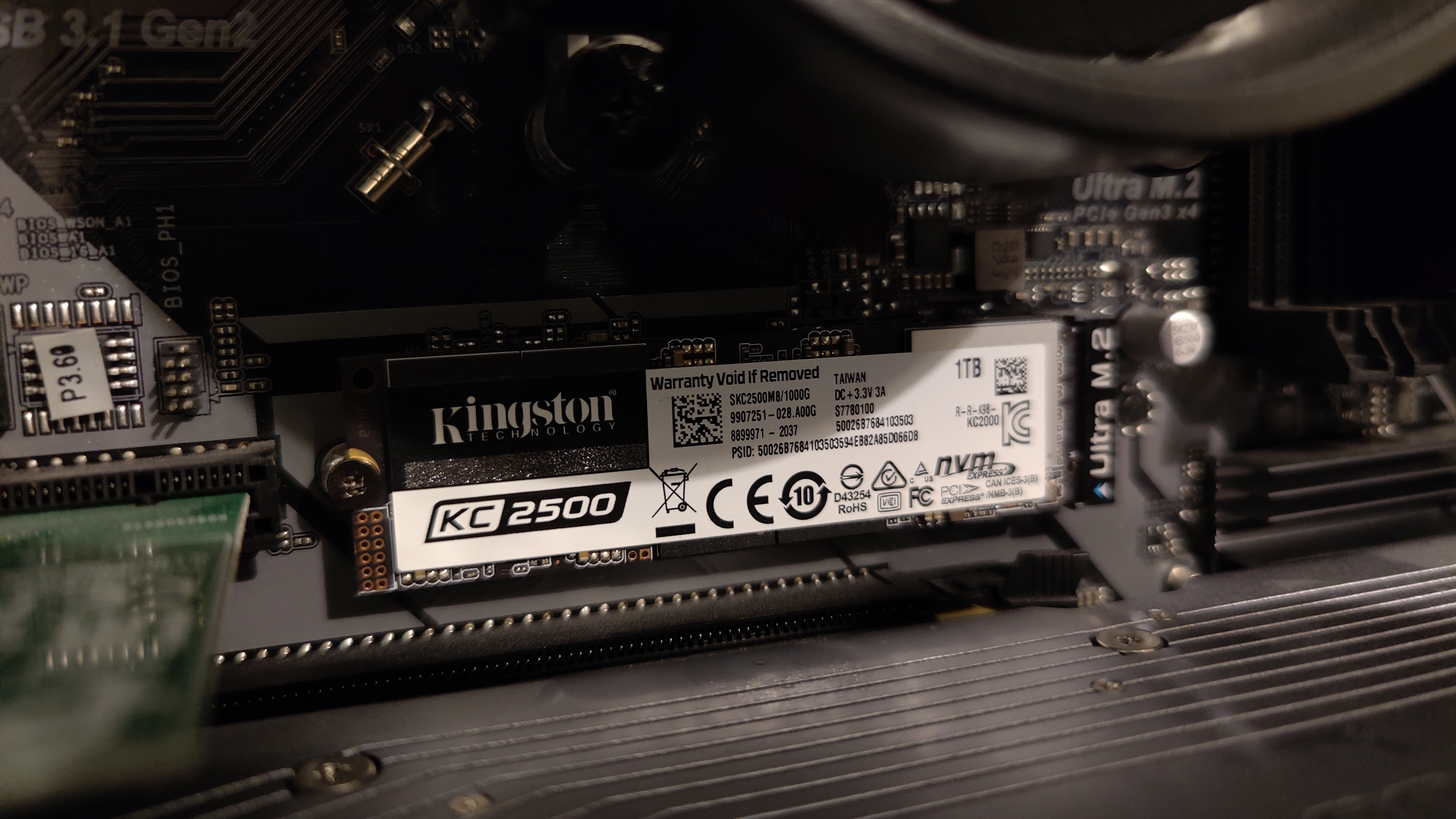 Обзор твердотельного накопителя Kingston KC2500 M.2 NVMe