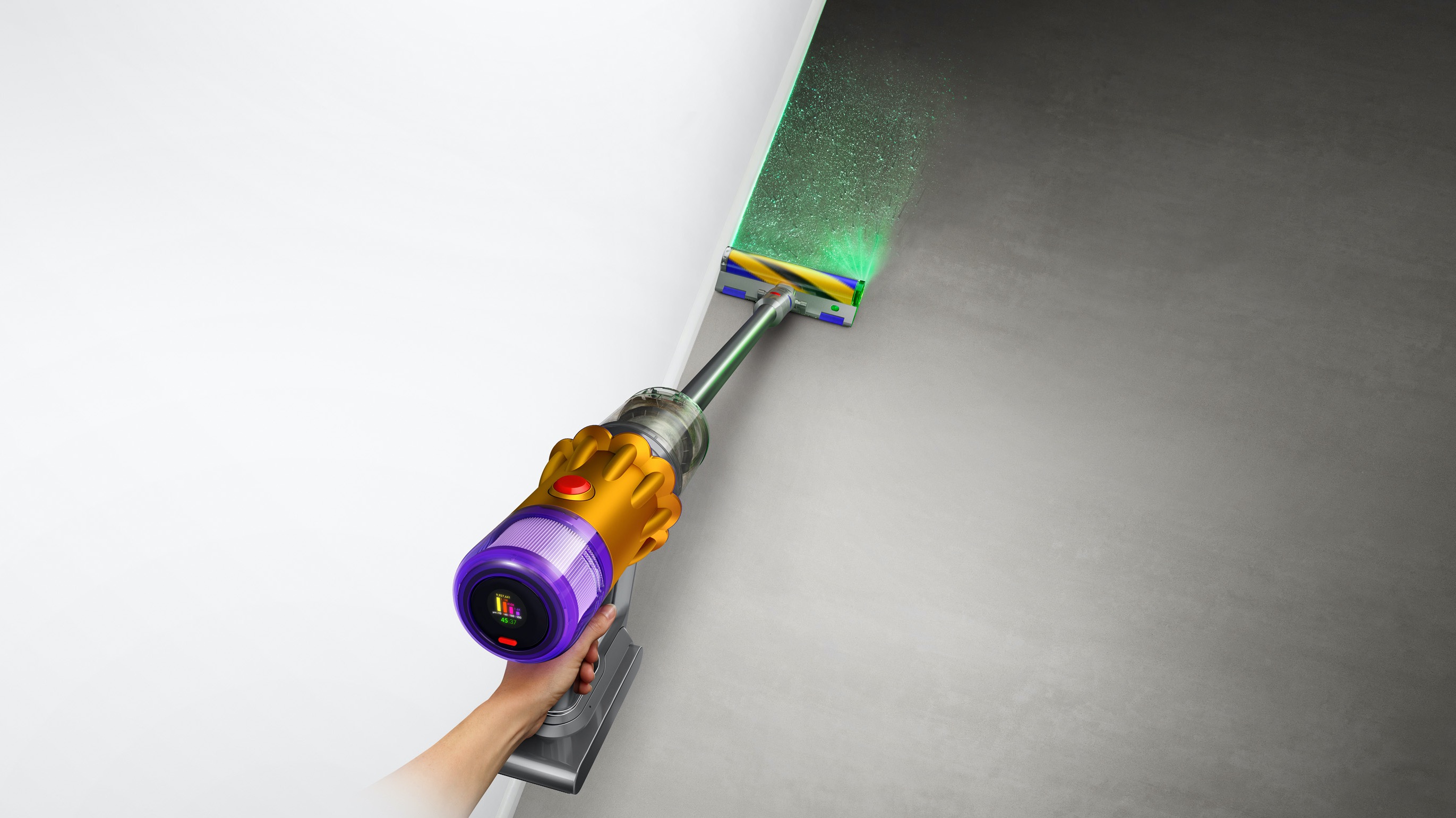 Dyson V12 Detect Slim с чистящей насадкой Laser Slim Fluffy