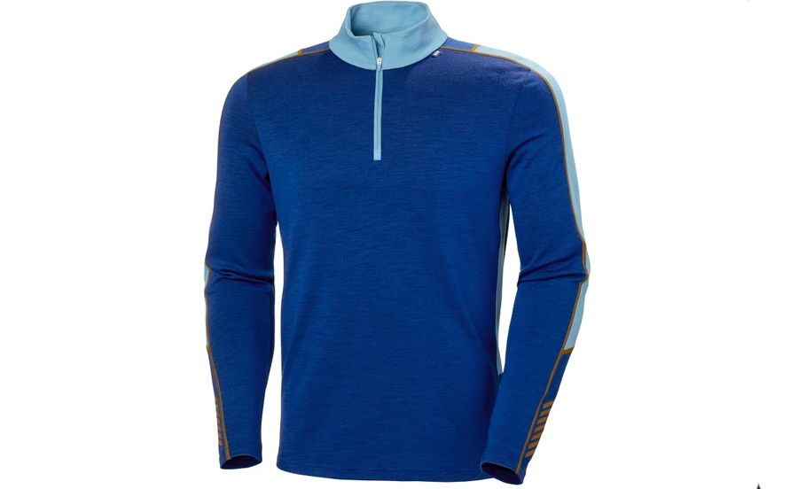 Легкий базовый слой на молнии Helly Hansen LIFA Merino