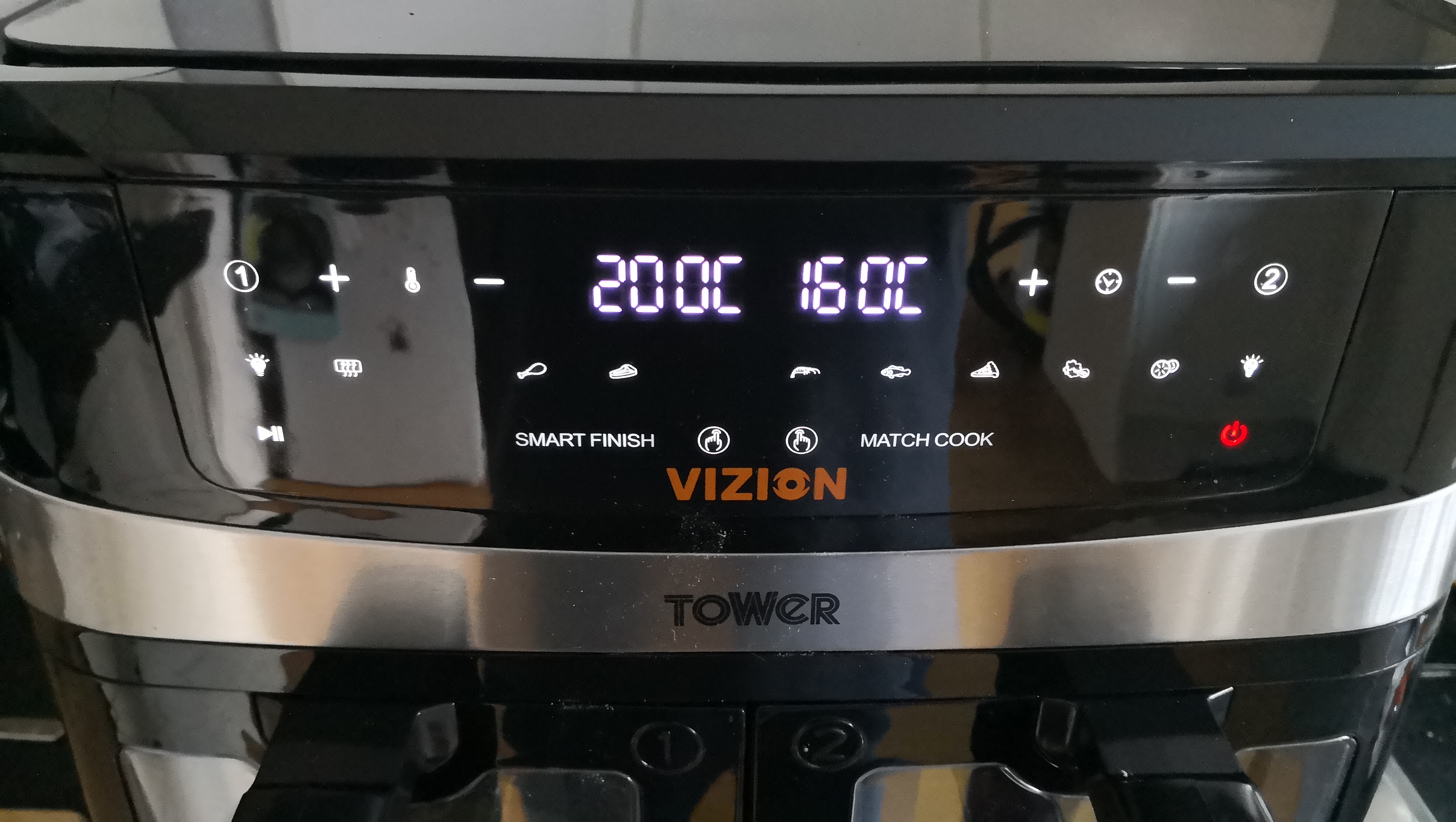 Tower T17100 Vortx Vizion 9л Фритюрница с двумя корзинами