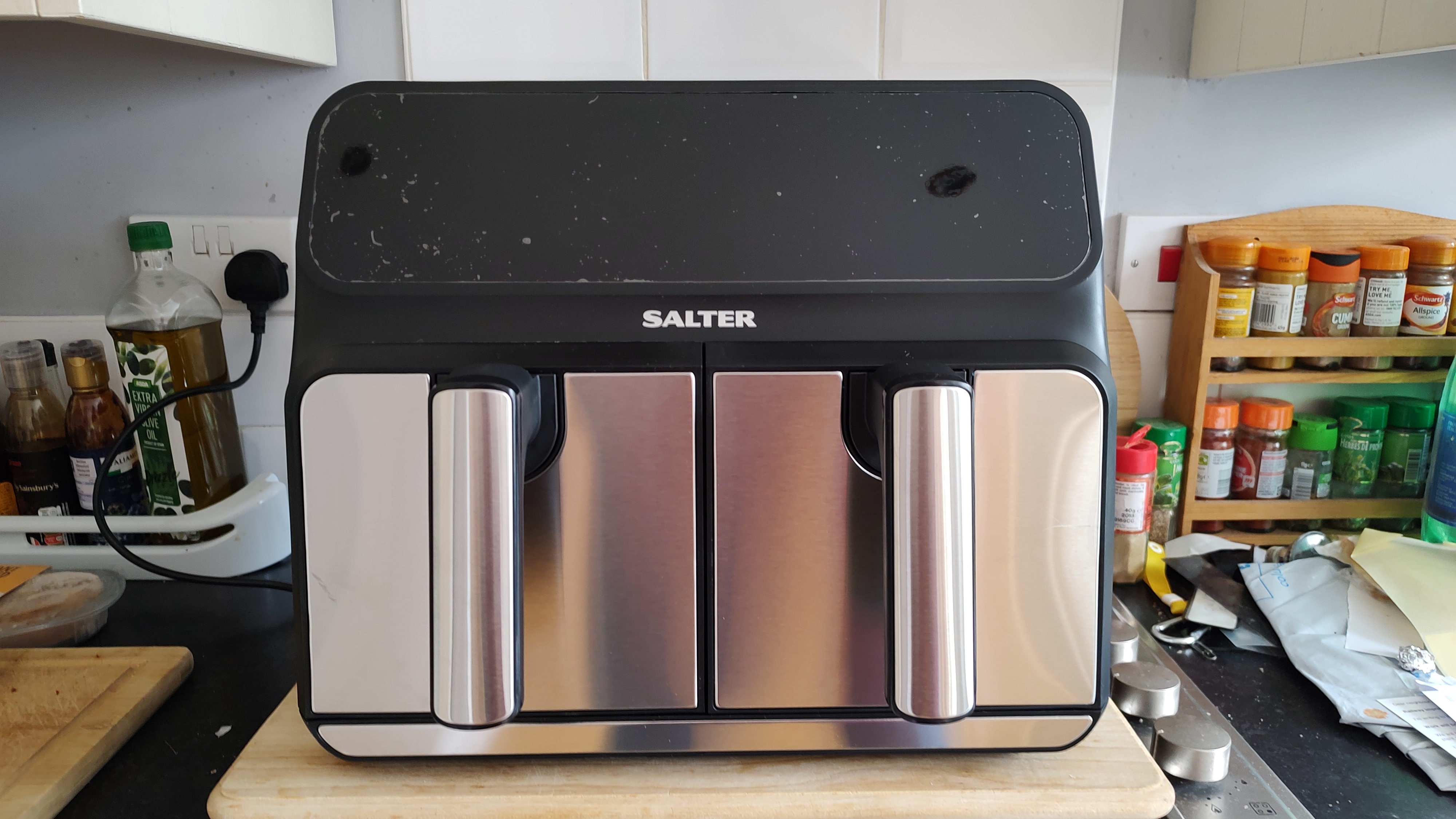 Цифровая фритюрница Salter Dual Air Pro