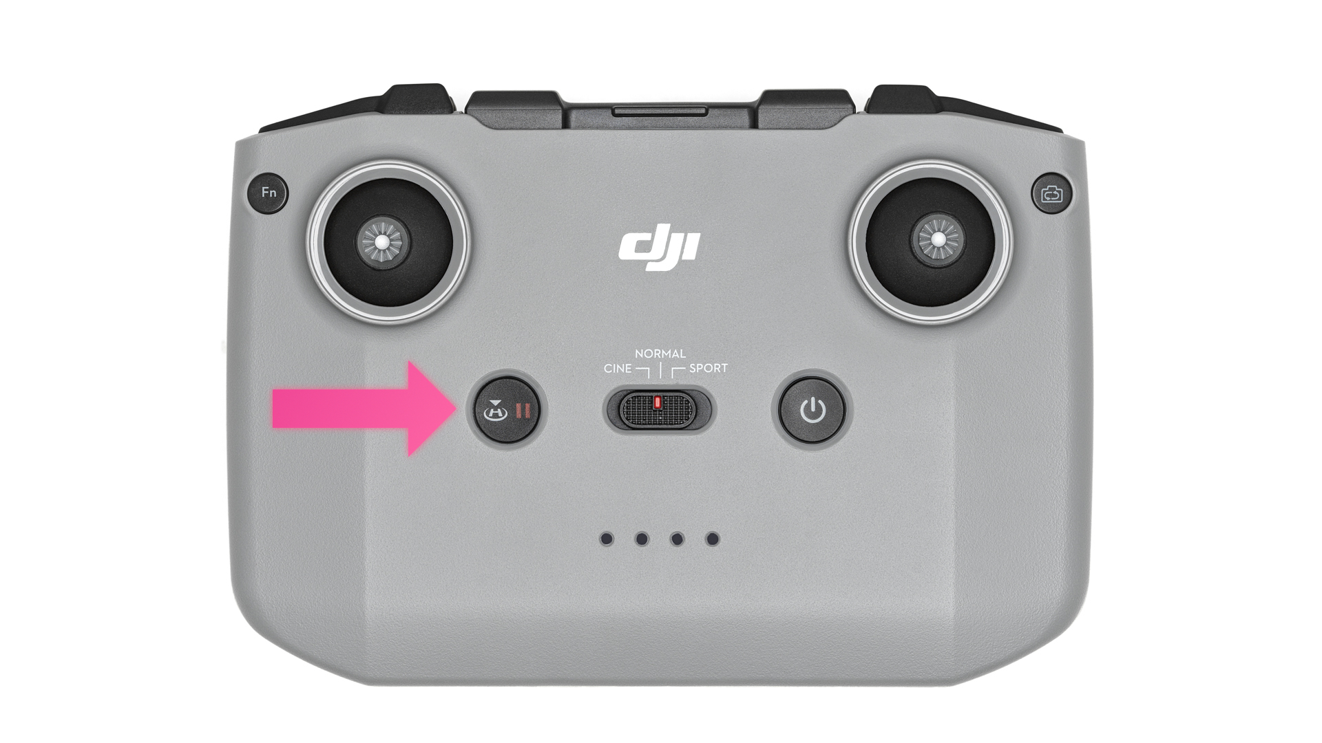 Кнопка паузы контроллера DJI Mini