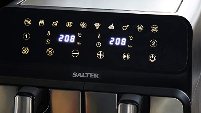 Цифровая фритюрница Salter Dual Air Pro