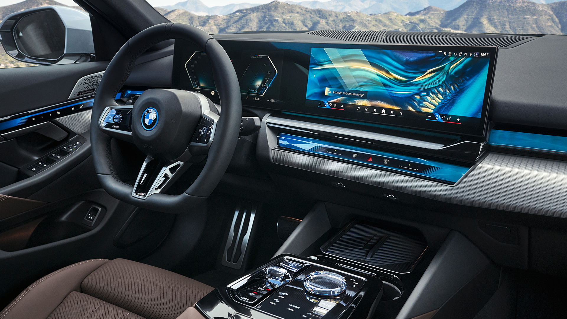 Электромобиль BMW 5 серии i5